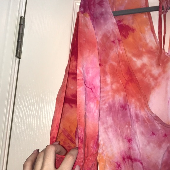 Pink Tie Dye Romper ๐ - Picture 5 of 6